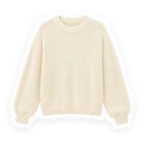 A knit cut out of the photo